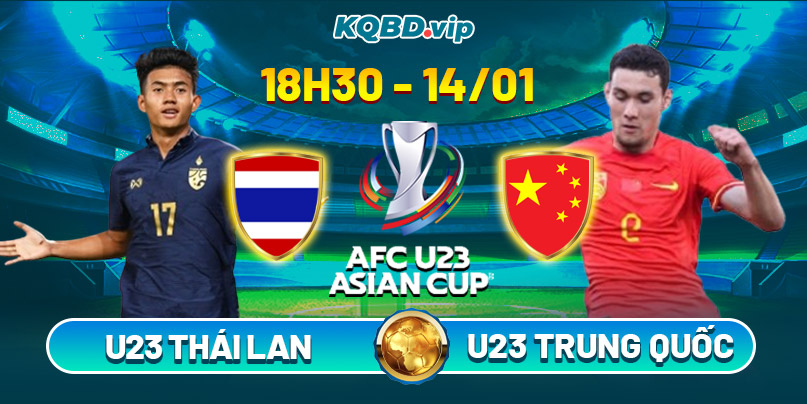 Soi Kèo U23 Thái Lan Vs U23 Trung Quốc 18h30 14_01 - Bảng D VCK U23 Châu Á 2026